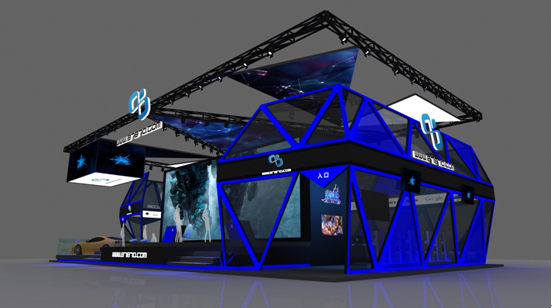 87870展臺設(shè)計照曝光 神秘酷炫惹人遐想