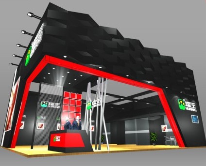 嚴(yán)謹(jǐn)?shù)膶?duì)待展臺(tái)設(shè)計(jì)搭建(圖2)