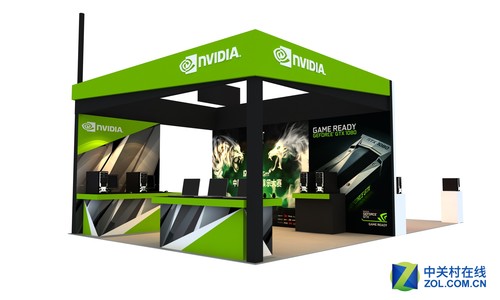 玩轉最新科技 NVIDIA與你相約廈門酷玩展(圖1) NVIDIA展區圖